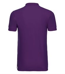Russell-Mens-Stretch-Polo-566M-ultra-purple-back