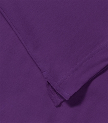 Russell-Mens-Stretch-Polo-566M-ultra-purple-detail-1