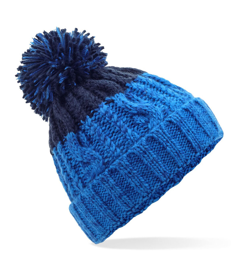 Beechfield_Apres-Beanie_B437_Azure-Blue-Oxford-Navy