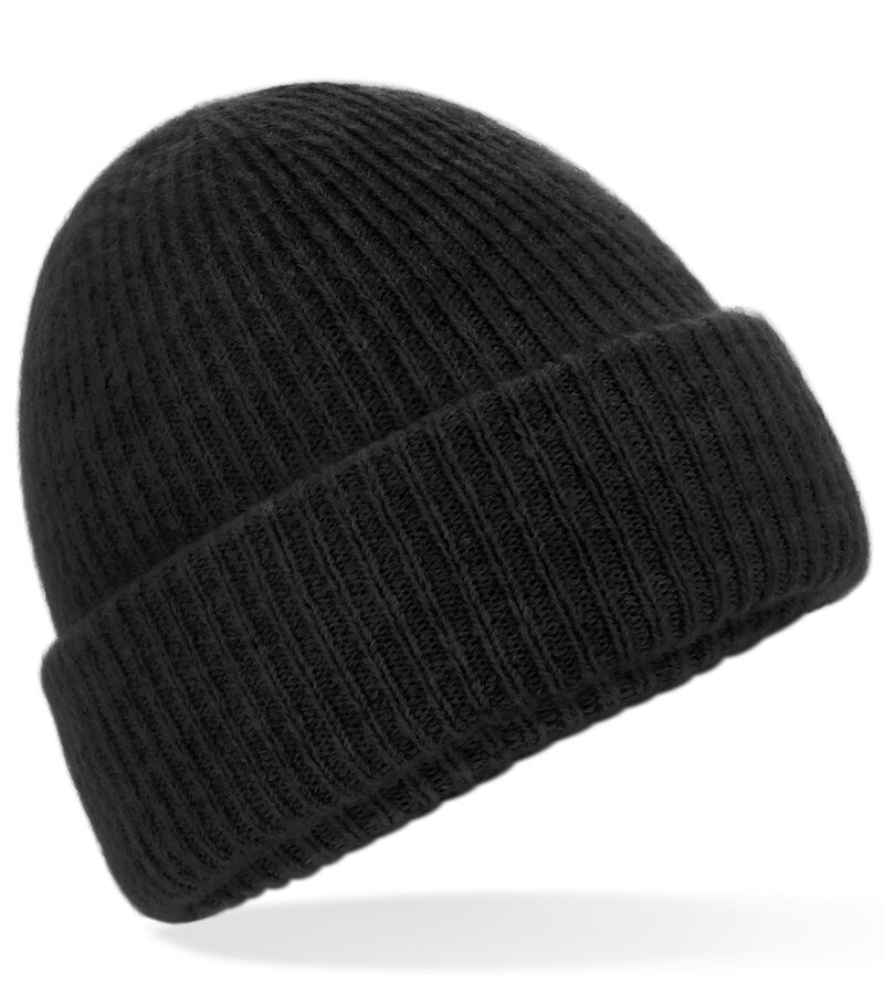 Beechfield_Cosy-Ribbed-Beanie_B386_black-marl