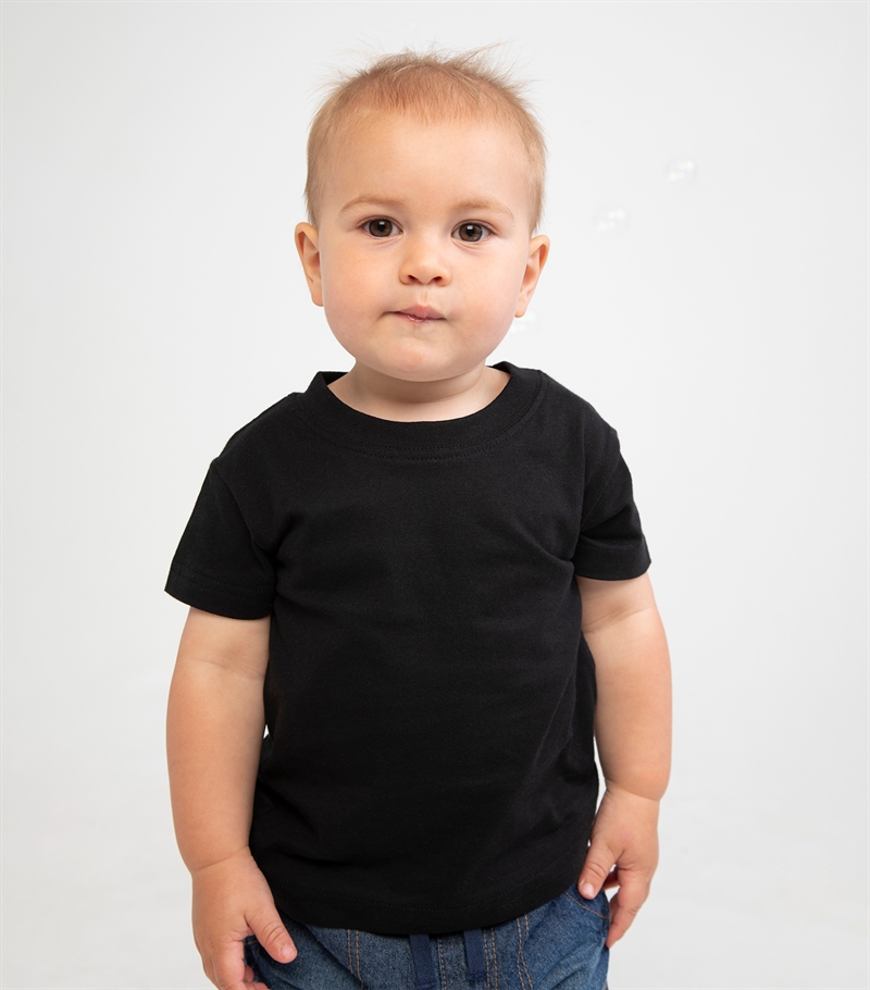 Larkwood-Baby-Toddler-Crew-Neck-T-Shirt-LW020-BLK-01-2019