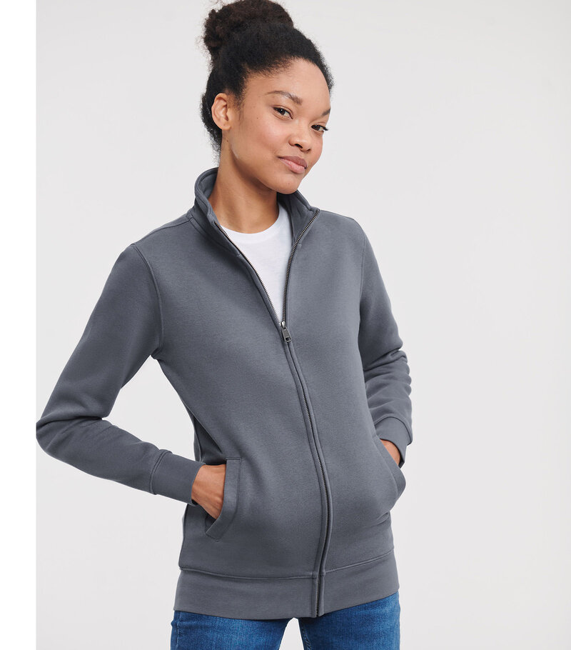 Russell_Ladies-Authentic-Sweat-Jacket_267F_0R267F0CG_Model_front