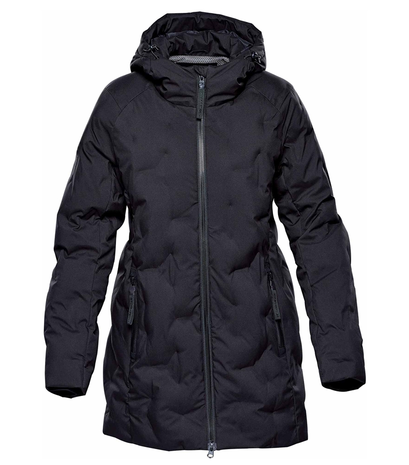 Stormtech-Womens-Stockholm-Parka-RCX-1W-FRONT-BLACK