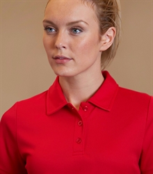 63-040-0 NEW Lady-Fit Performance Polo Close Up