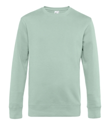 B&C_P_WU01K_King-crew-neck_aqua-green_front_