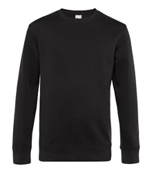 B&C_P_WU01K_King-crew-neck_black-pure_front_