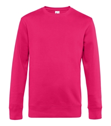 B&C_P_WU01K_King-crew-neck_magenta-pink_front_