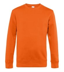 B&C_P_WU01K_King-crew-neck_pure-orange_front_