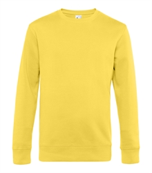 B&C_P_WU01K_King-crew-neck_yellow-fizz_front_