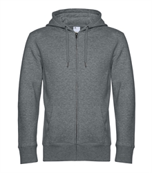 B&C_P_WU03K_KING-zipped-hood_heather-mid-grey_front_