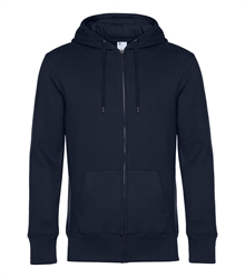 B&C_P_WU03K_KING-zipped-hood_navy-blue_front_