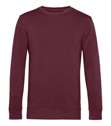 B&C_P_WU31B_Organic-crew-neck_burgundy_front_