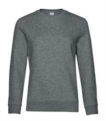 B&C_P_WW01Q_Queen-crew-neck_women_heather-mid-grey_front_