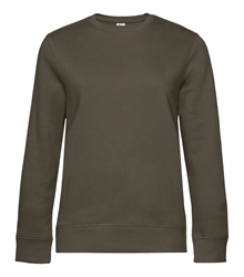 B&C_P_WW01Q_Queen-crew-neck_women_khaki_front_