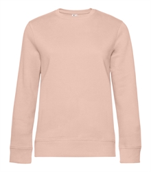 B&C_P_WW01Q_Queen-crew-neck_women_soft-rose_front_