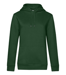 B&C_P_WW02Q_Queen-hooded_women_bottle-green_front_