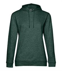 B&C_P_WW04W_hoodie_women_heather-dark-green_front_