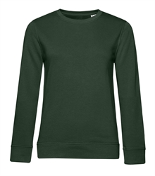 B&C_P_WW32B_Organic-crew-neck_women_forest-green_front_