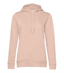 B&C_P_WW34B_Organic-hooded_women_soft-rose_front_