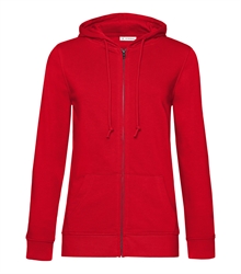 B&C_P_WW36B_Organic-zipped-hood_women_red_front_