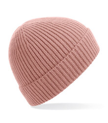 Beechfield_Engineered-Knit-Ribbed-Beanie_B380_Blush