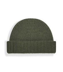 Beechfield_Harbour-Beanie_B383R_olive-green_flat-shot