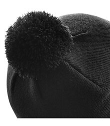 Beechfield_Junior-Original-Pom-Pom-Beanie_B426b_Black-pom-pom