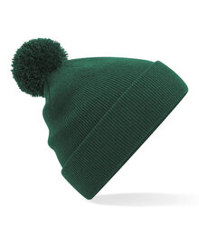 Beechfield_Junior-Original-Pom-Pom-Beanie_B426b_Bottle-Green