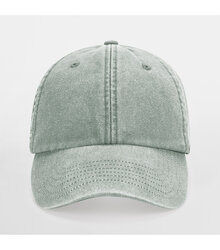 Beechfield_Low-Profile-Vintage-Cap_B655_vintage-sage-green_front-on-shot-kopiera