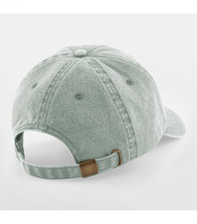 Beechfield_Low-Profile-Vintage-Cap_B655_vintage-sage-green_rear