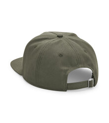 Beechfield_Organic-Cotton-Unstructured-5-Panel-Cap_B64N_olive-green_rear