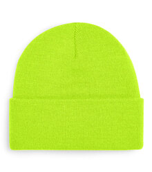 Beechfield_Original-Cuffed-Beanie_B45_fluorescent-green_flat-shot