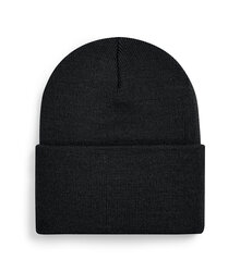 Beechfield_Original-Deep-Cuffed-Beanie_B40R_black_flat-shot