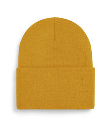 Beechfield_Original-Deep-Cuffed-Beanie_B40R_mustard_flat-shot