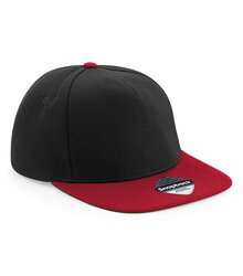 Beechfield_Original-Flat-Peak-Snap-Back_B660_Black-Classic-Red