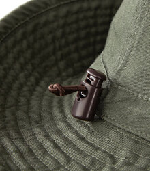 Beechfield_Outback-Hat_B789_Olive-Green-draw-string-toggle