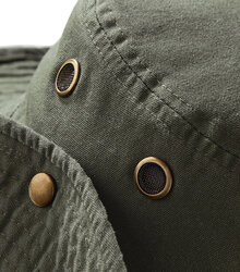 Beechfield_Outback-Hat_B789_Olive-Green-eyelets