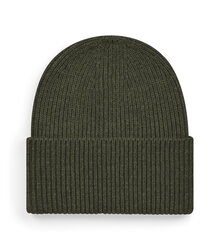 Beechfield_Oversized-Cuffed-Beanie_B384R_olive-green_flat-shot