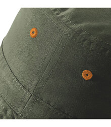 Beechfield_Recycled-Polyester-Bucket-Hat_B84R_olive-green_eyelets-1