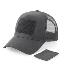 Beechfield_Removable-Patch-Snapback-Trucker_B641-Graphite-Grey_left