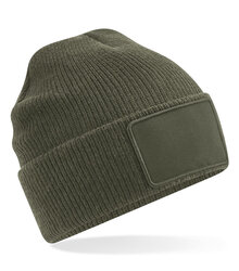 Beechfield_Removable-Patch-Thinsulate-Beanie_B540_Military-Green