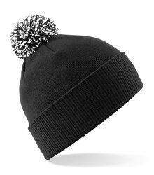 Beechfield_Snowstar-Duo-Beanie_B450_Black-White-turn-up