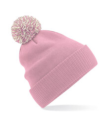 Beechfield_Snowstar-Duo-Beanie_B450_dusky-pink_off-white_turn-up