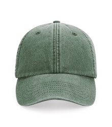 Beechfield_Vintage-Denim-Cap_B655_vintage-bottle-green_front-on-shot