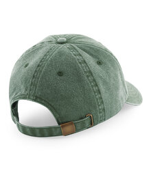 Beechfield_Vintage-Denim-Cap_B655_vintage-bottle-green_rear