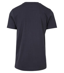 Build-your-Brand_T-shirt-Round-Neck_BY004_Navy_back