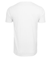 Build-your-Brand_T-shirt-Round-Neck_BY004_White_back