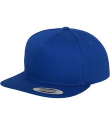 Flexfit-Yupoong_Classic-5-Panel-Snapback_FF6007_6007_royal_angle