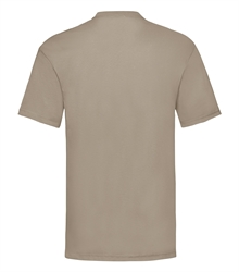 Fruit-of-the-loom-Valueweight-T-shirt-61-036-3M-khaki-back