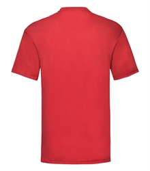 Fruit-of-the-loom-Valueweight-T-shirt-61-036-40-red-back